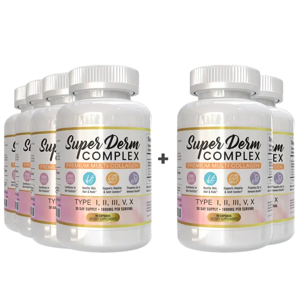 Super Derm Complex - Collagen Dietary Supplement (90 Capsules)