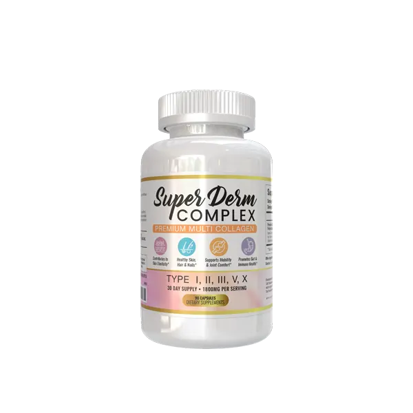 Super Derm Complex - Collagen Dietary Supplement (90 Capsules)