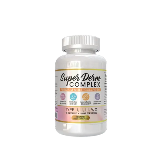 Super Derm Complex - Collagen Dietary Supplement (90 Capsules)